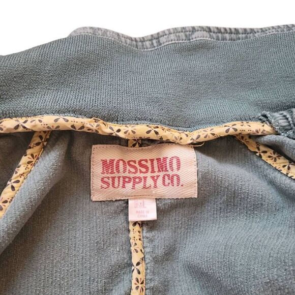 Mossimo Supply Company Cobalt Blue Corduroy Lightweight Jacket - Picture 10 of 11